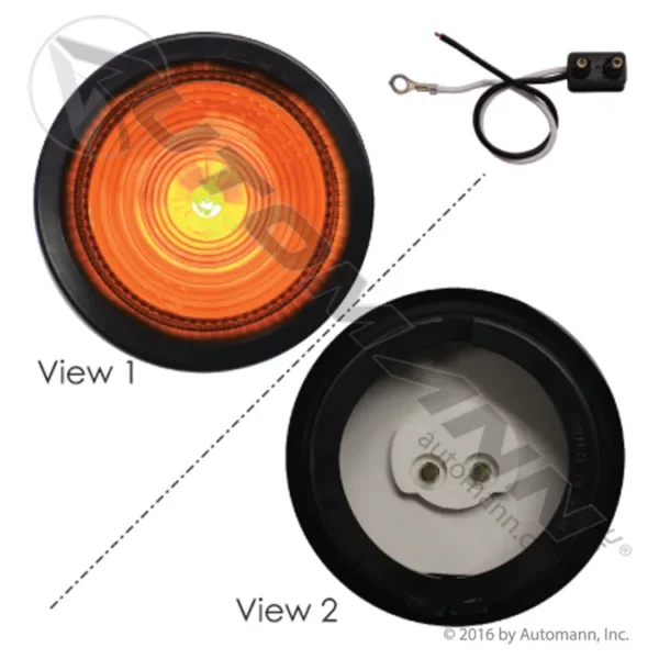 Automann 571.LG10A-K Marker Light Kit 2-1/2in Amber