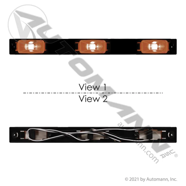 Automann 571.LG153R ID Bar 3 Light Red