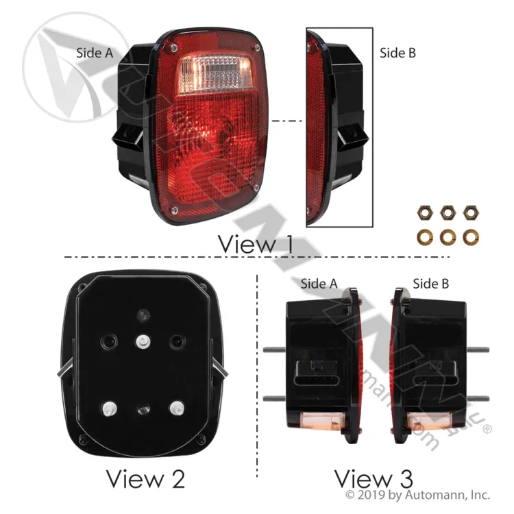 Automann 571.LG508R S/T/T Box Light Double Metri-Pack