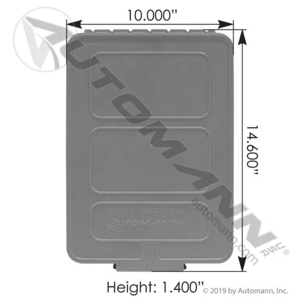 Automann 573.1013 Record Box Thin