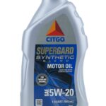 01014 CITGO SYNTHETIC BLEND 5W20 (12 QUARTS/1 CASE)