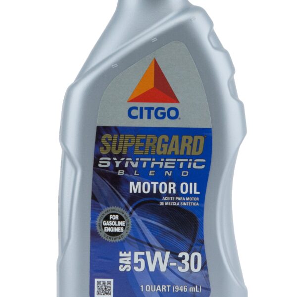 01033 CITGO SYNTHETIC BLEND 5W30 (12 QUARTS/1 CASE)
