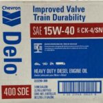 CHEVRON DELO 400 XLE SYNTHETIC BLEND 15W40 (3/1 GALLON)