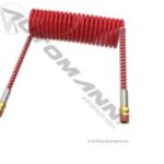179.3001.15 SINGGLE AIR COIL 15FT RED