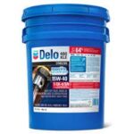 257004 CHEVRON DELO 400 XLE SYNTHETIC BLEND 15W40 5 GALLON PAIL