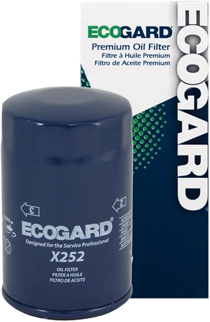 ECOGARD X252 Premium Spin-On Engine Oil Filter