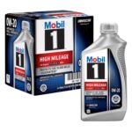 0W20 Mobil 1 High Mileage Motor Oil 122535