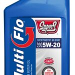SUS121 SUPER S 5W20 MULTIFLOW SYNTHETIC BLEND (12 QUARTS/1 CASE)
