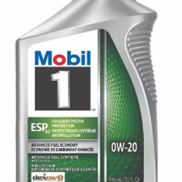 MOBIL 1 0W20 ESP 5/3 QUARTS