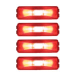 571.LG19R Marker Light Kit 1-1/4in X 4in Red 1 UNIT