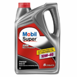 Mobil Super synthetic blend motor oil 10W-40