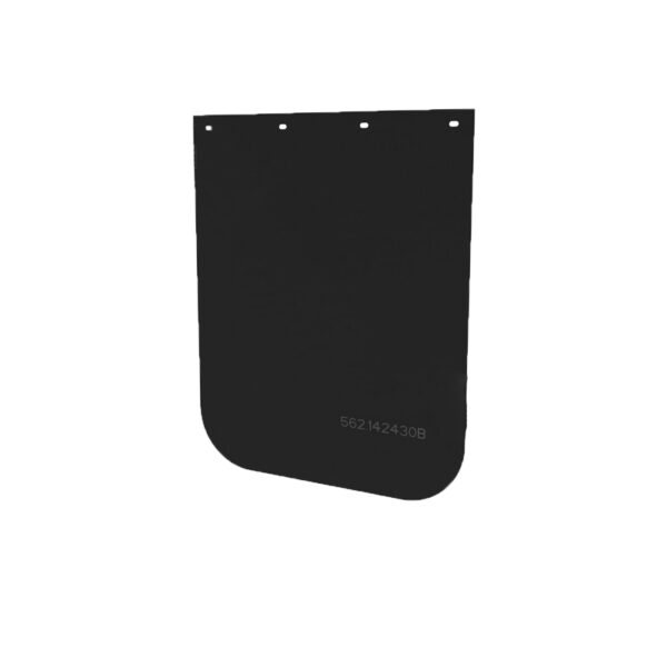 562.142430B MUD FLAP BLACK POLY 1 UNIT