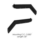 562.458 Mud Flap Hanger Kit Spring Loaded 1 UNIT