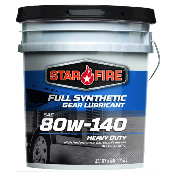 STF80W140-5GAL (STARFIRE SYNTHETIC 80W140 5 GALLON PAIL)