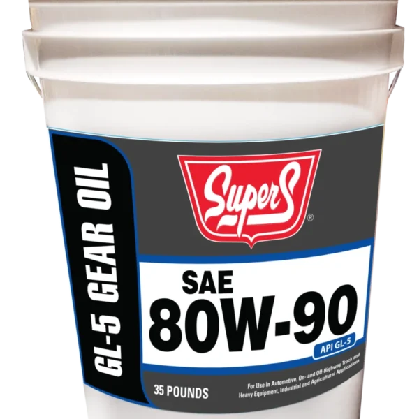 SUPER S SAE 80W-90 GL-5 GEAR OIL