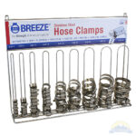 Stainless steel Hose Clamps rack Breeze