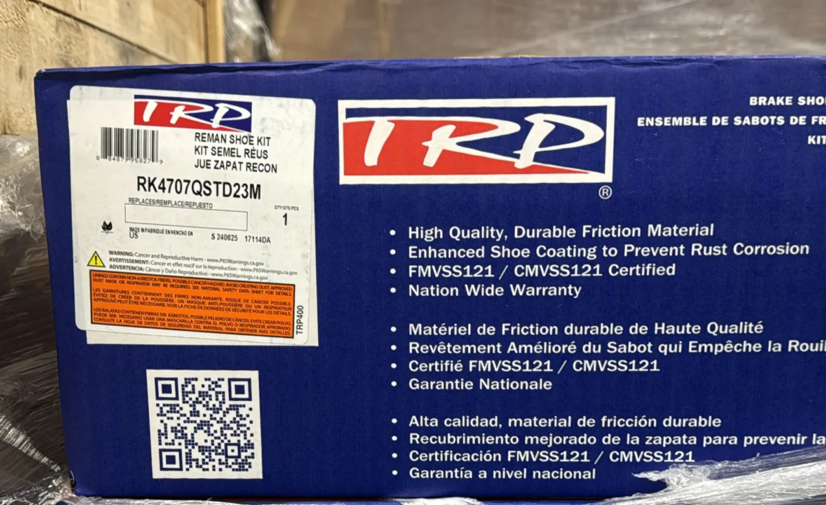 TRP RK4707QSTD23M REMAN SHOE KIT