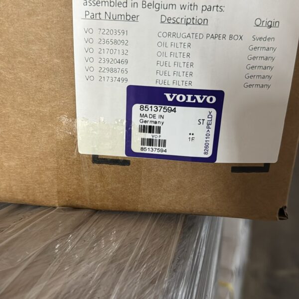 VOLVO FILTER KIT 23658092-(2) 6 FILTER KIT