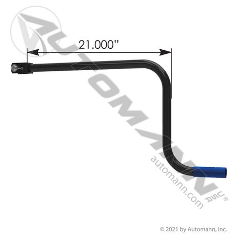 568.1004 LANDING GEAR HANDLE 10.00IN