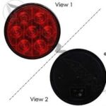 571.LD40R7 S/T/T LIGHT LED 4IN RED
