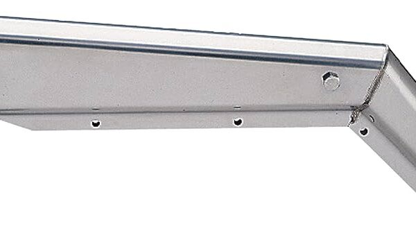 562.441 MUD FLAP HANGER KIT 45 DEGREE ANGLE WITH TAPE - SPACING IS 2.50in