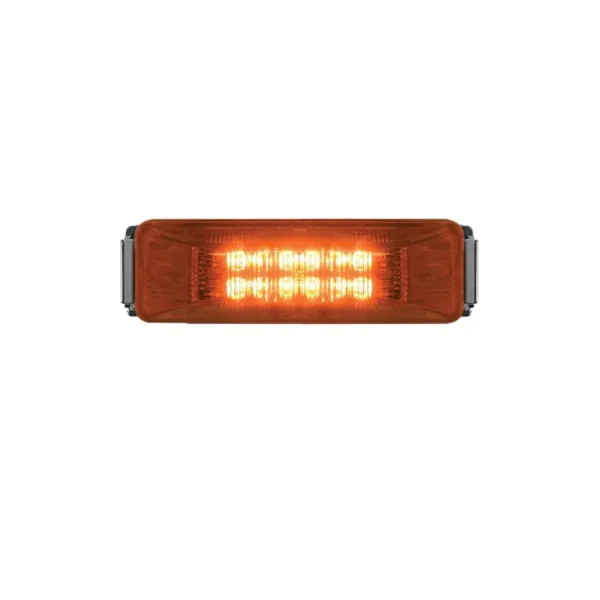 571.LD19A12 MARKER LIGHT LED 1IN X 4IN AMBER