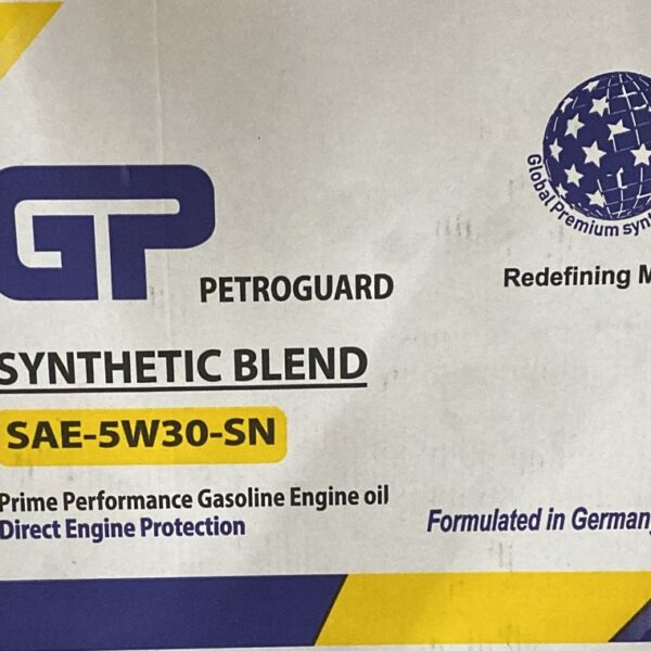 161453032581 GP OIL 5W30 SYNTHETIC BLEND 12/1 QTS